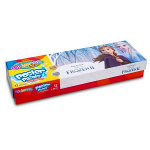Farby plakatowe Colorino Disney Frozen, 12 kolorów x 20ml
